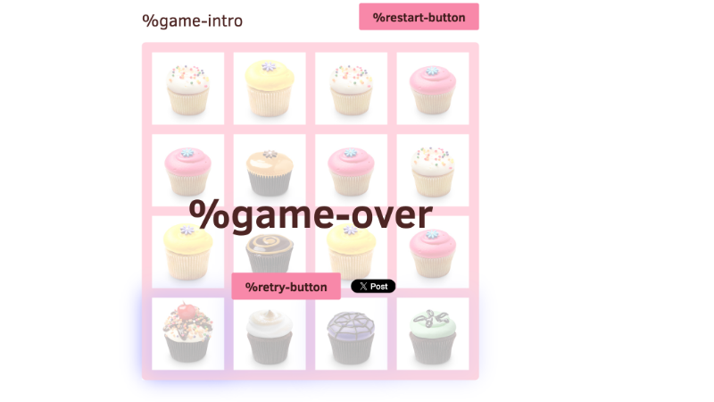 cupcake 2048 