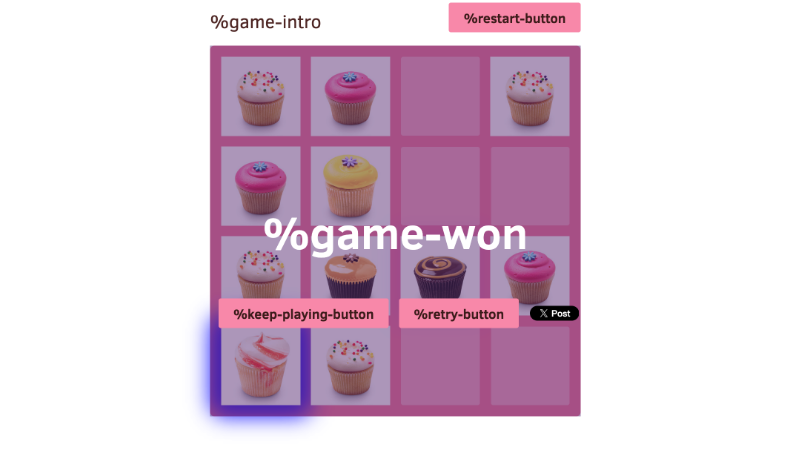 cupcake 2048 